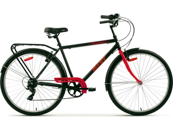 Велосипед Aist Broadway 28 20 черно-красный 2025 8742600094