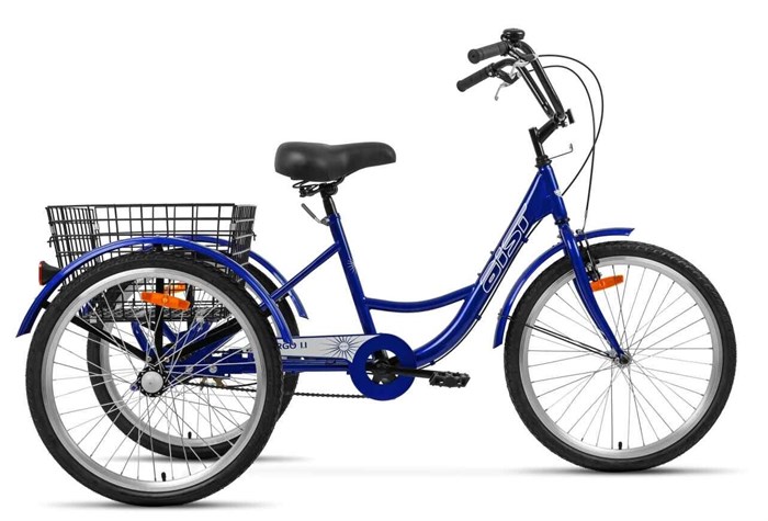 Велосипед Aist Cargo 1.1 24 синий 2025 8742600257