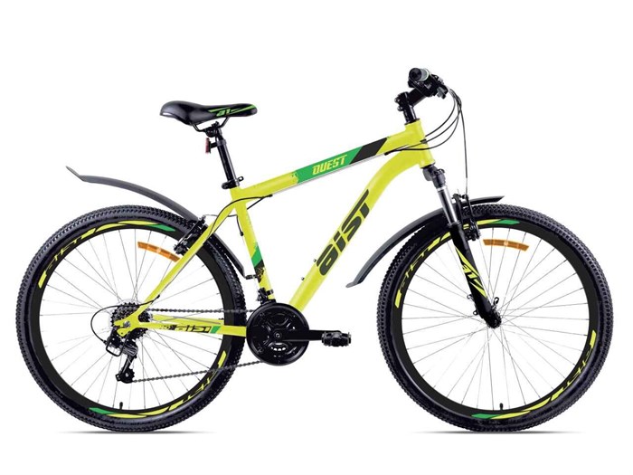 Велосипед Aist Quest 26 20 желтый 2025 8742600112