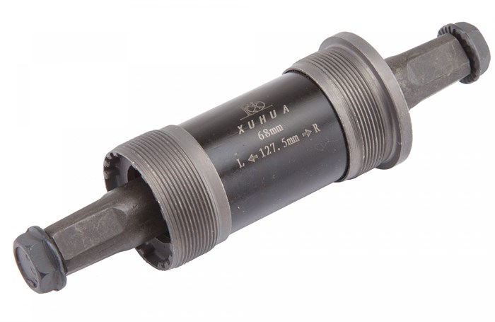 Картридж каретки 68х127.5мм XH-AXLE-05 XUHUA 1.37"х24tpi, ось под квадрат, стальной 53826