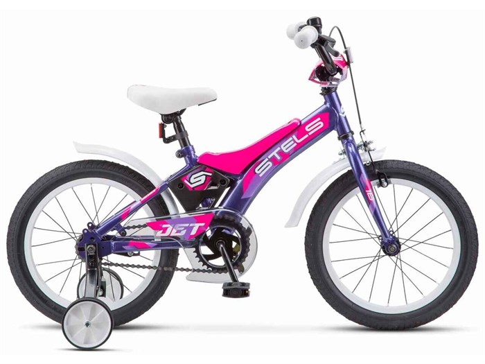 Детский велосипед Stels Jet 14 Z010 фиолетовый 44008