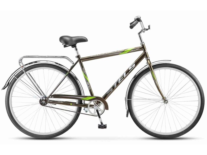 Велосипед Stels Avangard 300 28C (оливковый, без корзины) 44106