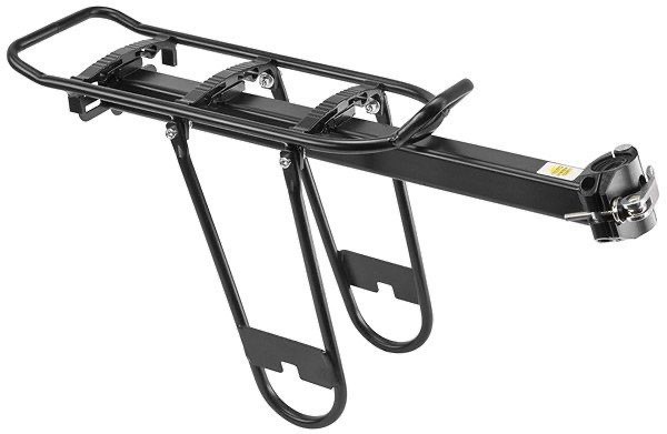 Багажник 20"-28" BLF-H3 Stels консольный алюминиевый чёрный быстросъёмный 44151