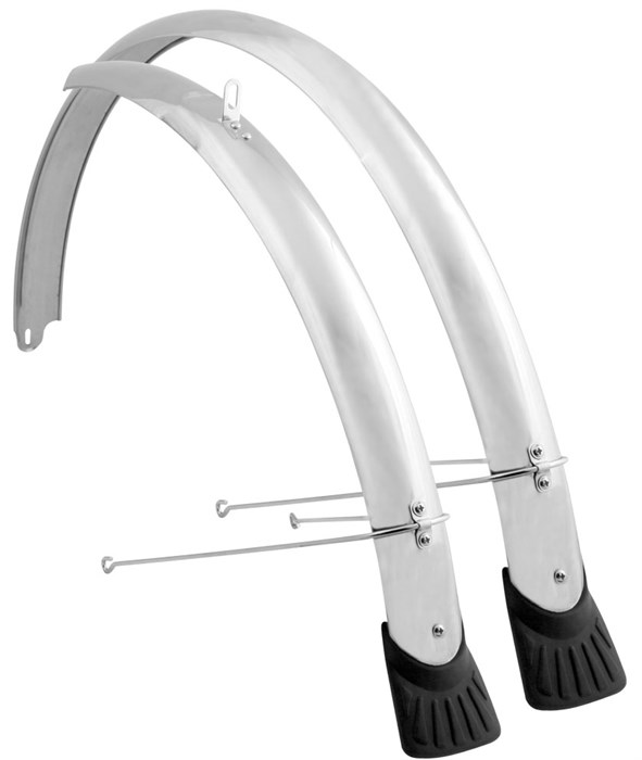 Крылья 28" HD-1 полноразмерные стальные хромированные, комплект (Nav. 300, Десна) 44529