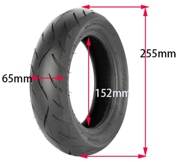 Покрышка XC-2145, 10x2.50 TT, XC11008 00-00016841