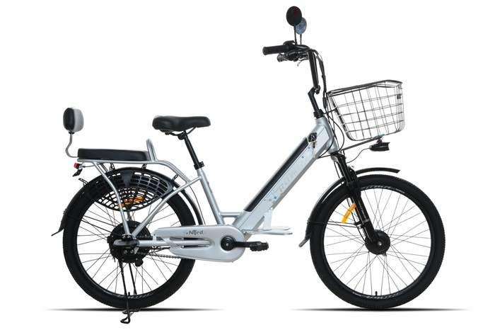 Электровелосипед Ritma Nord серебристый глянец 2025 53927