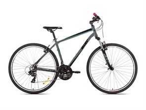 Велосипед Aist Cross 1.0 28 19 серый 2023 8742600156