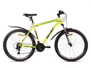 Велосипед Aist Quest 26 20 желто-зеленый 2023 8742600222