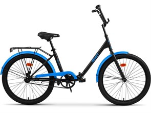 Велосипед Aist Smart 24 1.1 24 черно-синий 2025 8742600139