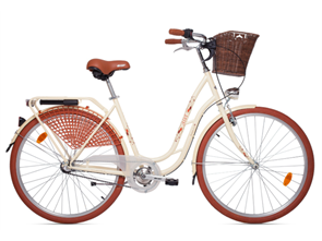 Велосипед Aist Tango 28 2.0 28 20 бежевый 2021 без корзины 8742600102