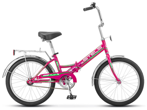 Велосипед Stels Pilot-310 20 Z010 малиновый 43988