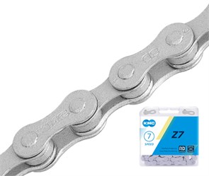 Цепь велосипедная, 7 ск, 1/2