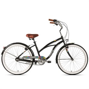 Велосипед Krakken Calypso W 26 19 черный 2023 8742600271