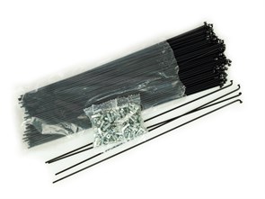 Спица велосипедная, 230 мм, 14g-2.0 Мм, черная, 1 шт., Sp-230/14b 00-00016477