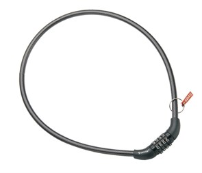 Замок велосипедный кодовый ø8мм х 650мм, 445c-0865f 00-00011446